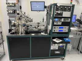 Image of the AJA 3 Orion 5 sputter deposition system in the CNF cleanroom.