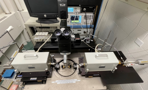 Image of Microwave Large-Signal Probe Station and Electronics